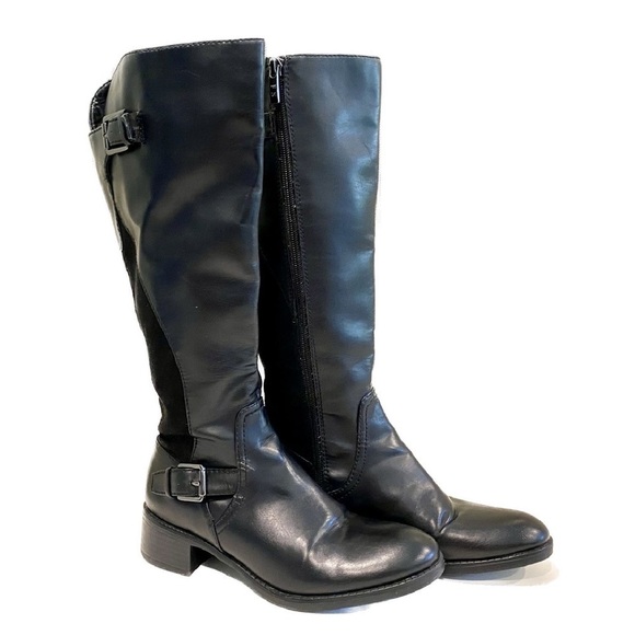 Franco Sarto JESPA boots in black Vegan leather Size 5.5 - Picture 5 of 13